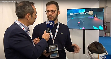 TGR Rai features Mindtooth at the New Space Economy Expo 